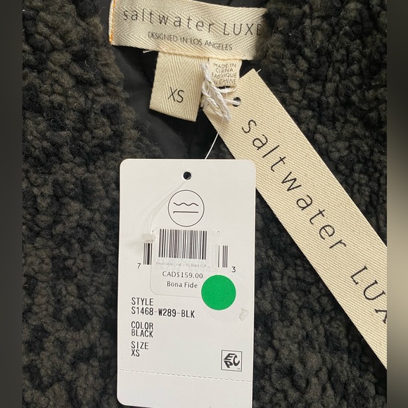 Saltwater luxe reversible black/ grey coat - Picture 3 of 3